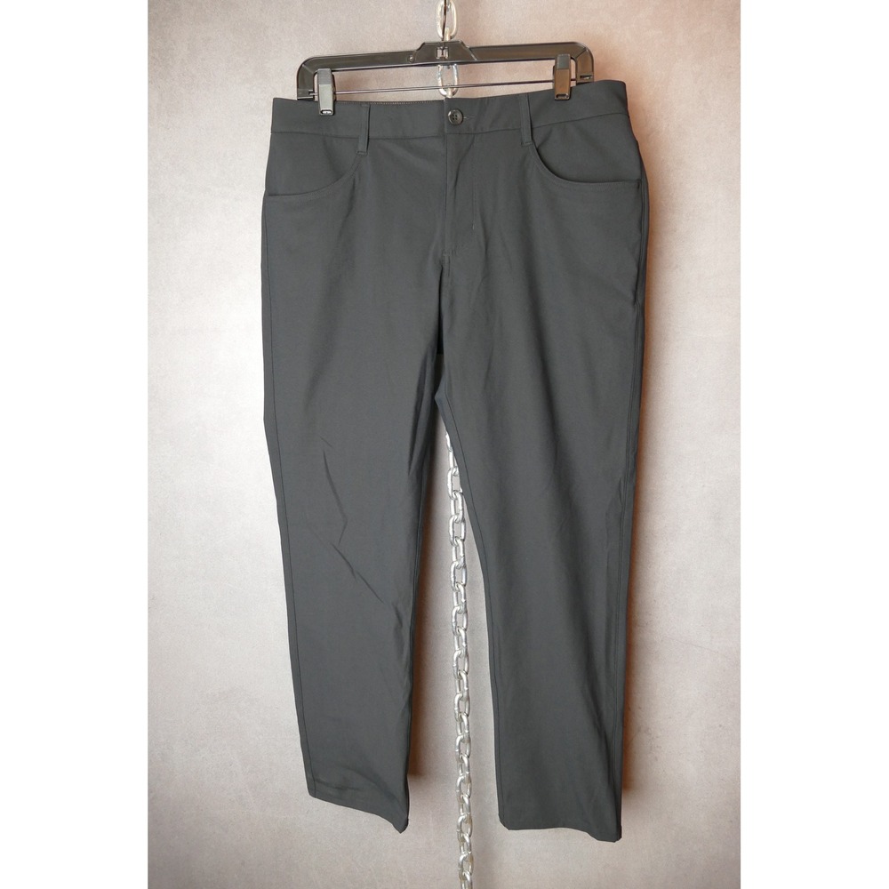 Vuori Meta V430 Men's Athletic Pants Charcoal Gray Performance Stretch‎ Size 33